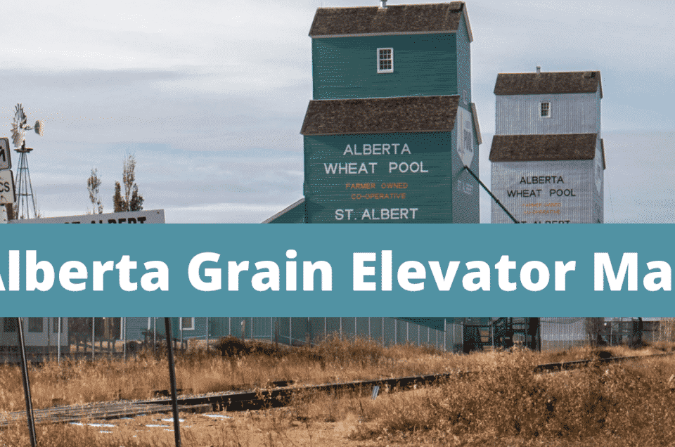 Grain Elevators In Alberta